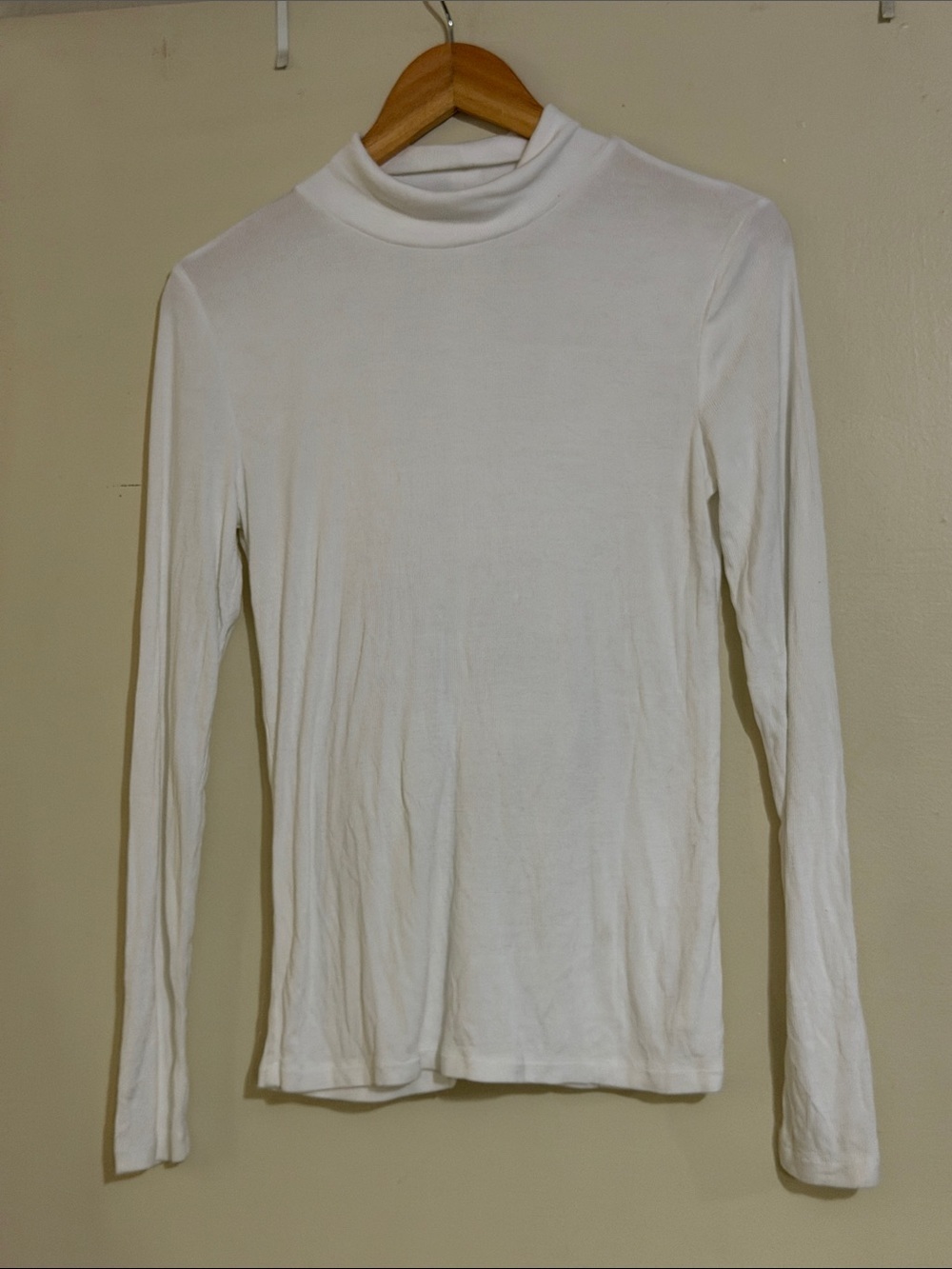 Aritzia Babaton ribbed long sleeve top